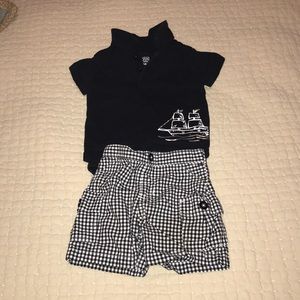 Short & Onesie Set by Carter’s Size 12 months
